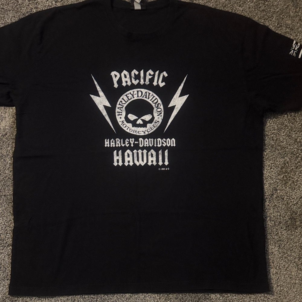 Harley-Davidson Pacific Hawaii Black Tee